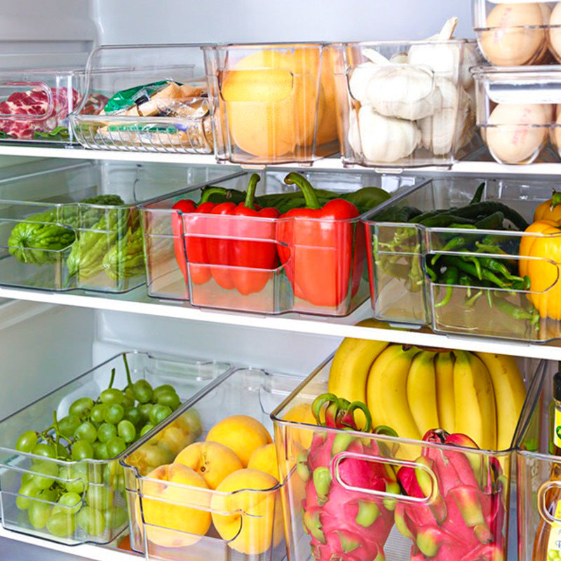 Household Kitchen Transparent Storage Box