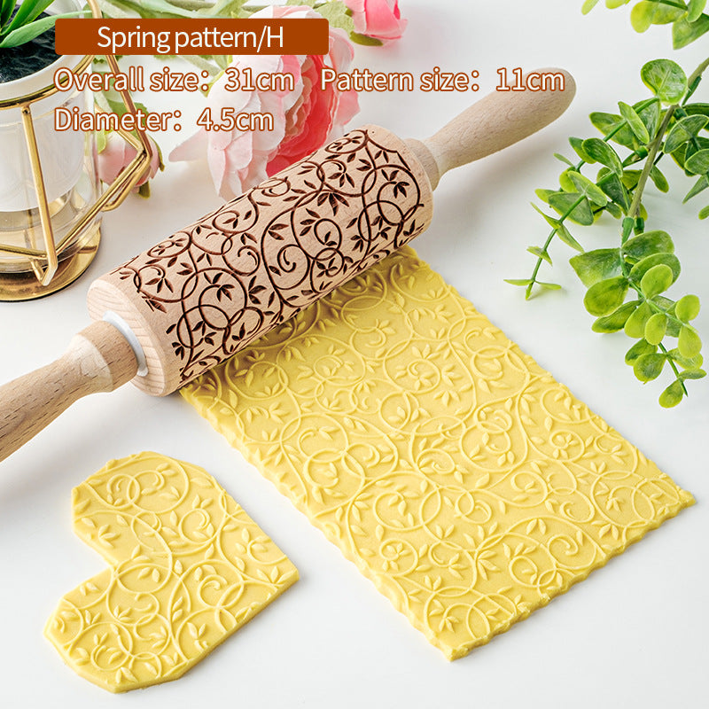Home Printing Pattern Rolling Pin