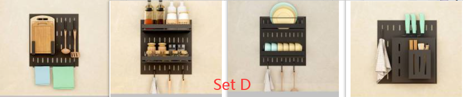 Stainless Steel Wall Mounted Kitchen Storage
