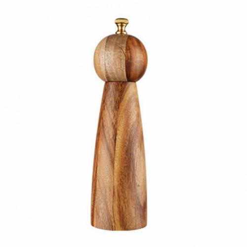 Pepper Grinder Round Head Wood