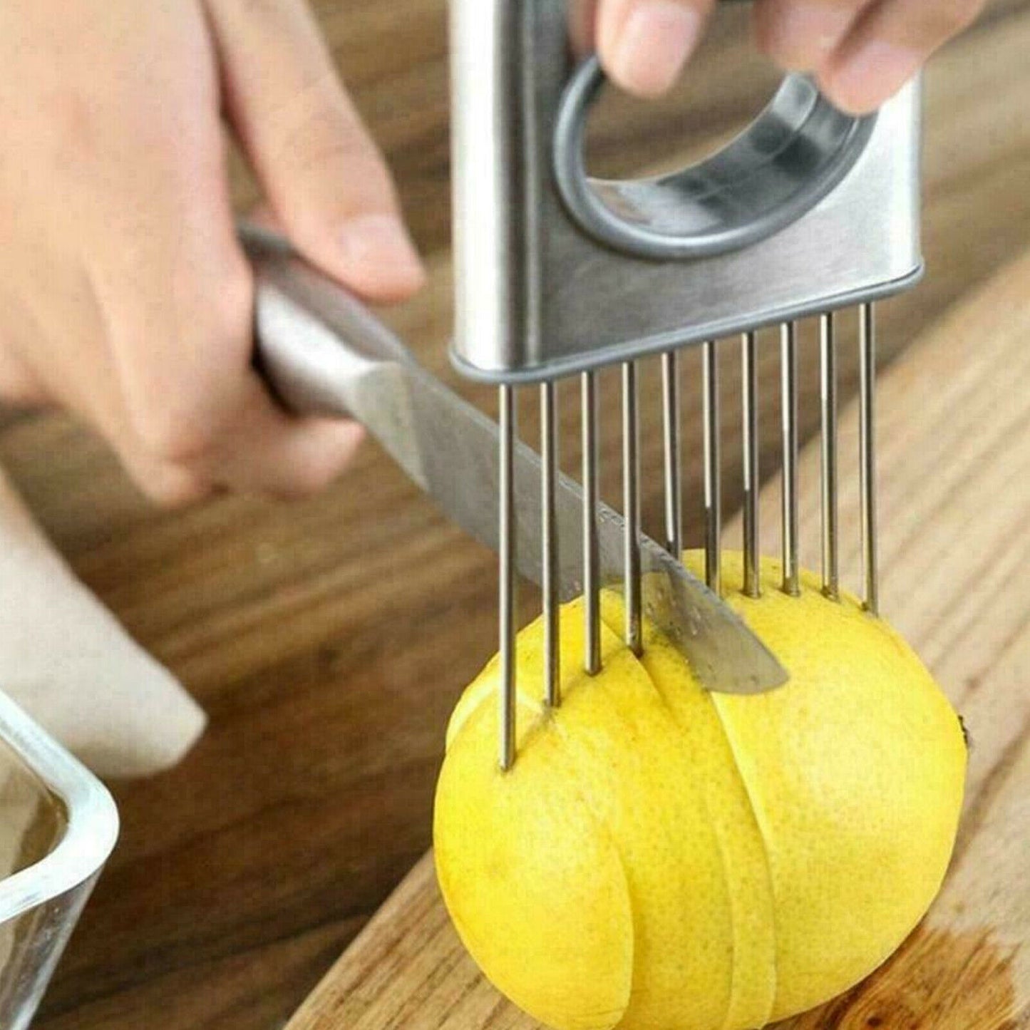 Onion Holder Slicer Vegetable