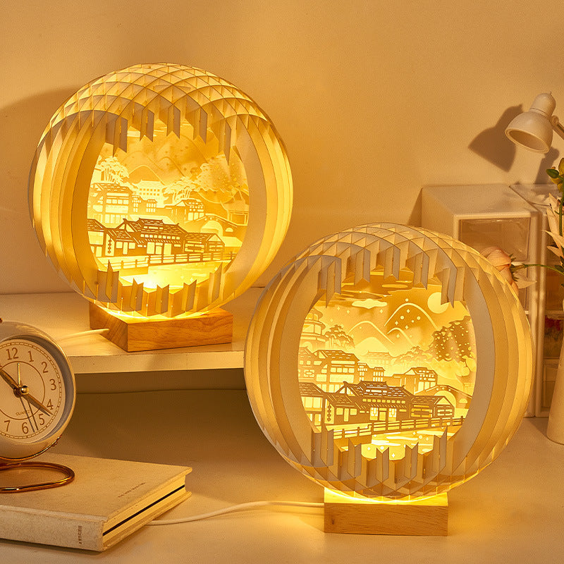 Three-dimensional Small Night Lamp