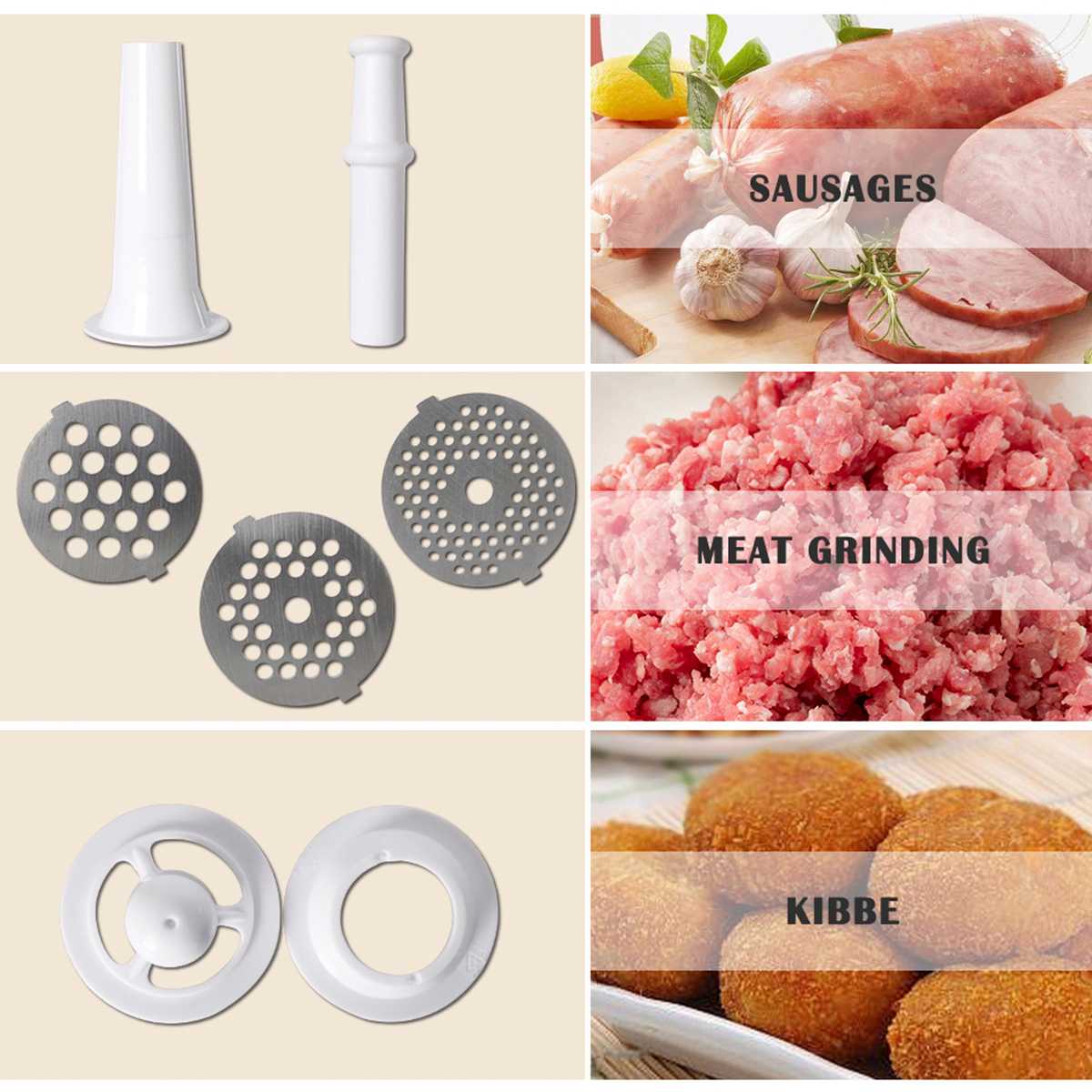 Electric Multifunctional Meat Grinder