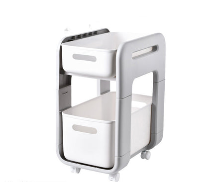 2 Tier Kitchen Storage Rack Cabinet