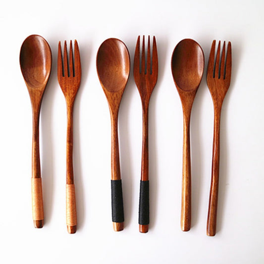 Wooden Bamboo Spoon Cooking Utensil