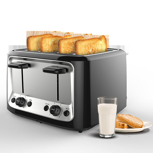 Automatic Multifunctional Toaster Four Slot