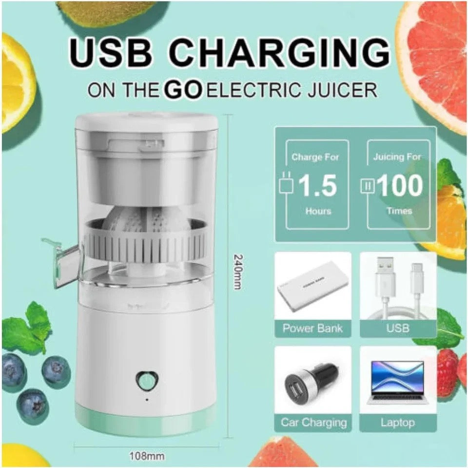 Electric Juicer Orange Juice Squeezer USB