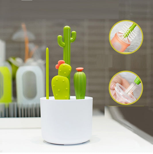 Multifunctional Nylon Cleaning Cactus Bottle