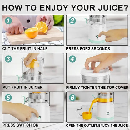 Electric Juicer Orange Juice Squeezer USB
