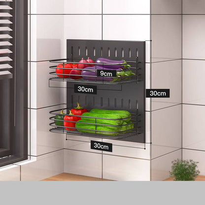 Stainless Steel Wall Mounted Kitchen Storage