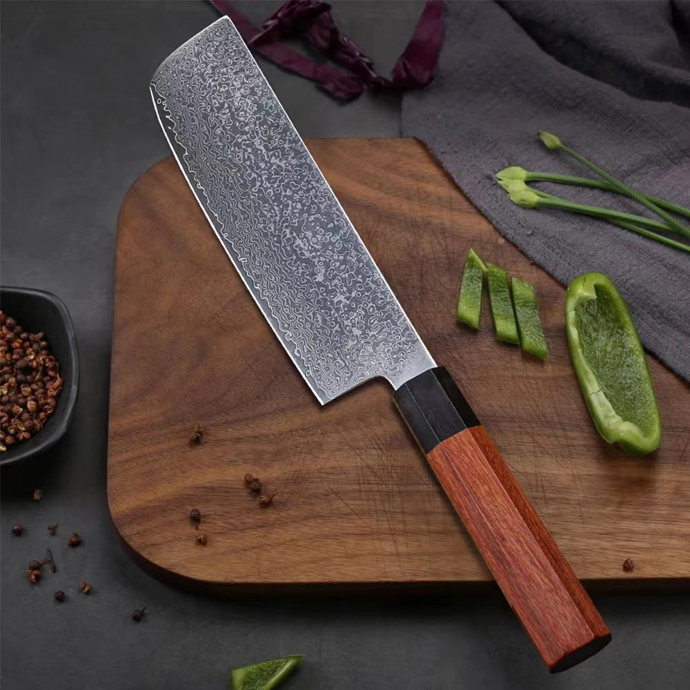 Damascus Steel 7 Inch Kitchen Knives