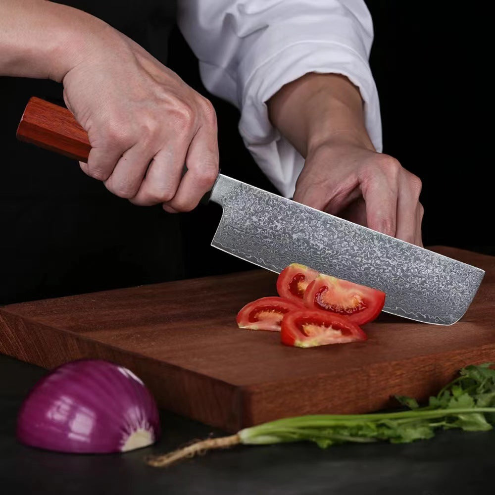 Damascus Steel 7 Inch Kitchen Knives