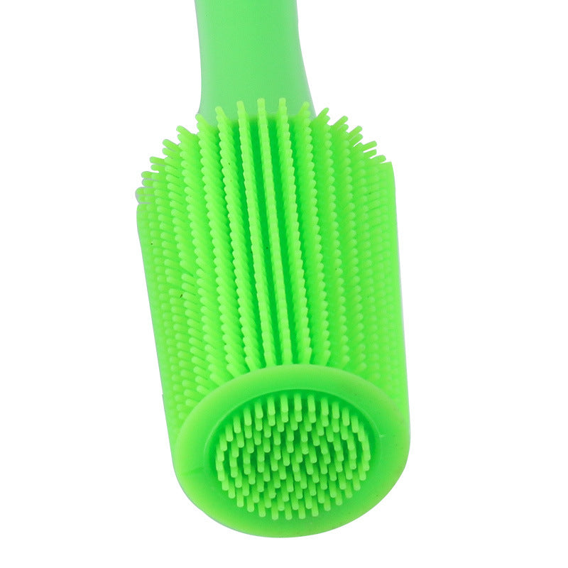 Handle Cup Brush Silicone Kitchen Gadgets