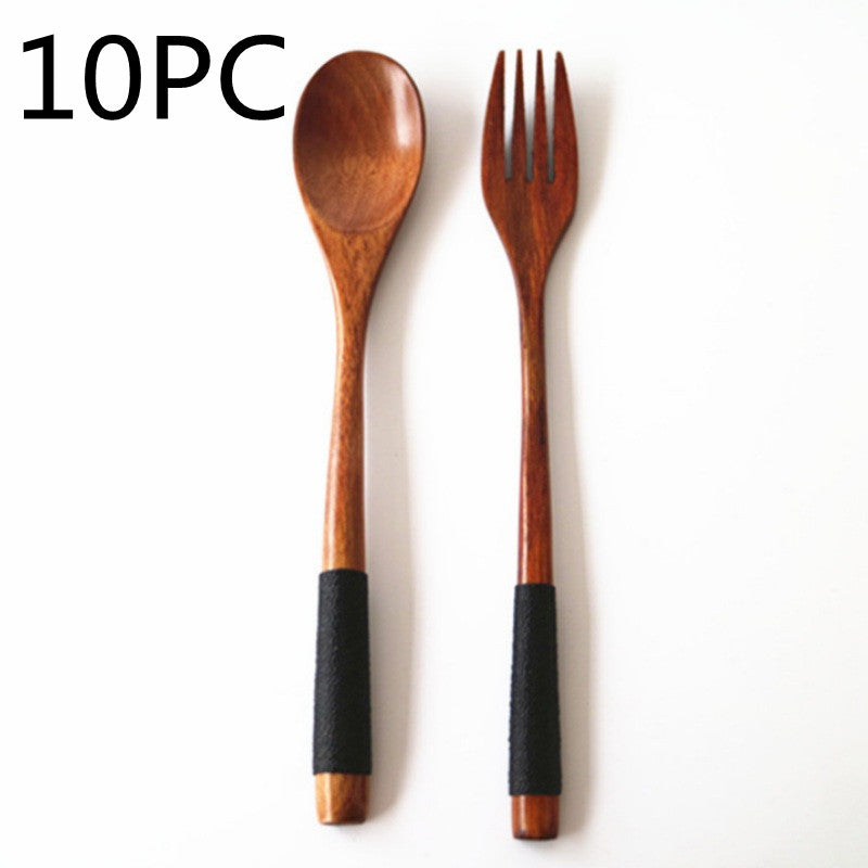 Wooden Bamboo Spoon Cooking Utensil