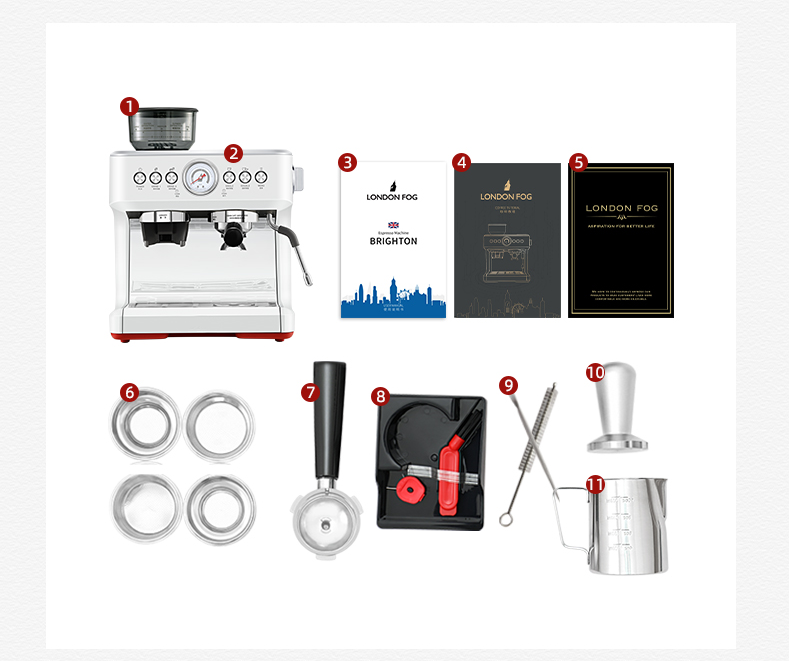 Small Semi-automatic Coffee Machine