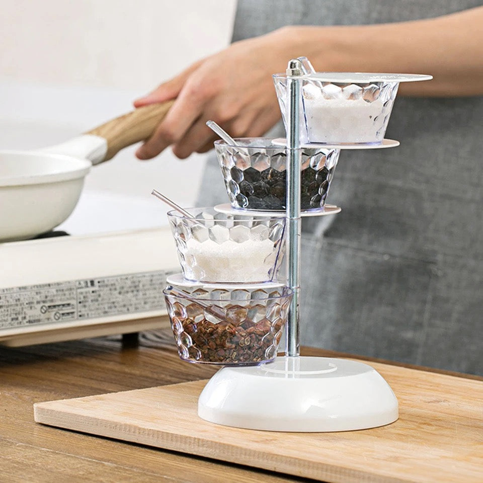 4/5 Layers Kitchen Pepper Spices Rack