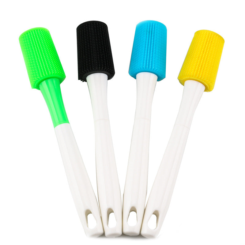 Handle Cup Brush Silicone Kitchen Gadgets