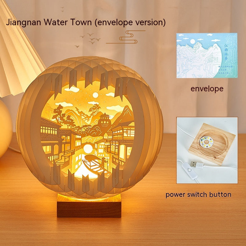 Three-dimensional Small Night Lamp