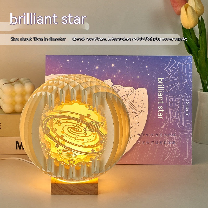 Three-dimensional Small Night Lamp