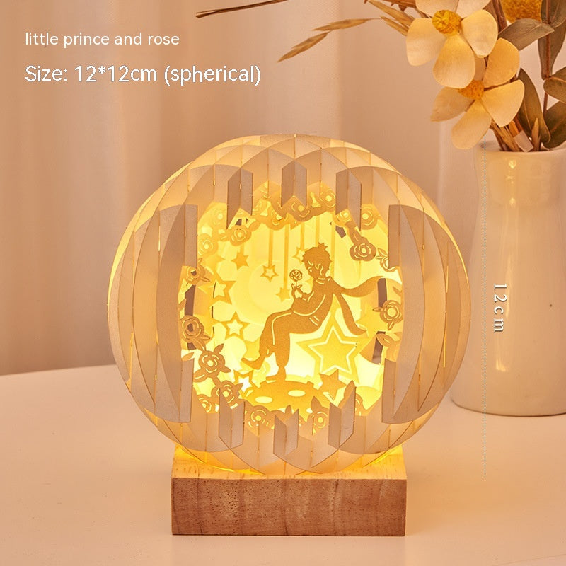 Three-dimensional Small Night Lamp