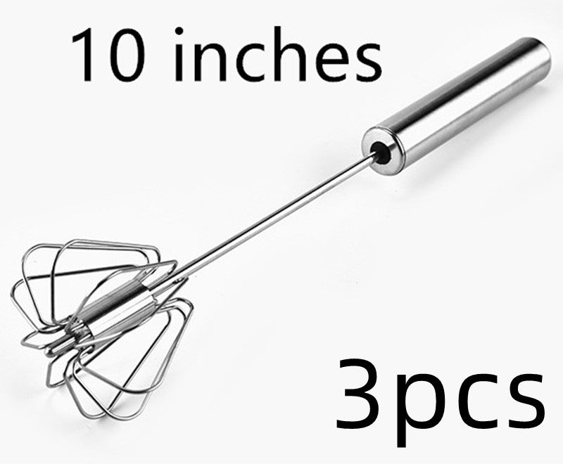 Stainless Steel Semi Automatic Egg Beater