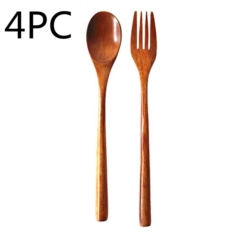 Wooden Bamboo Spoon Cooking Utensil