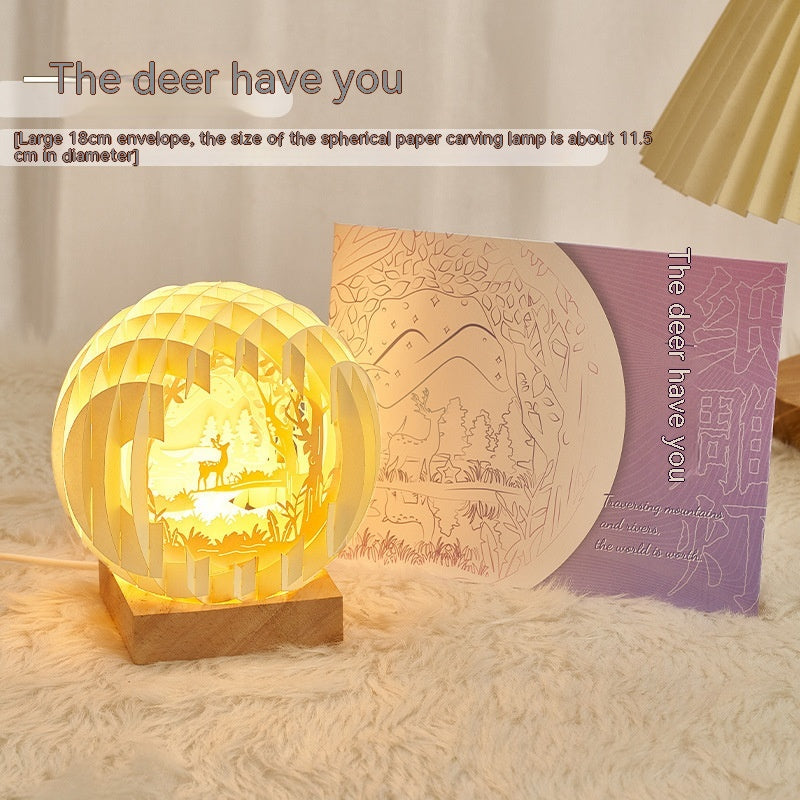 Three-dimensional Small Night Lamp