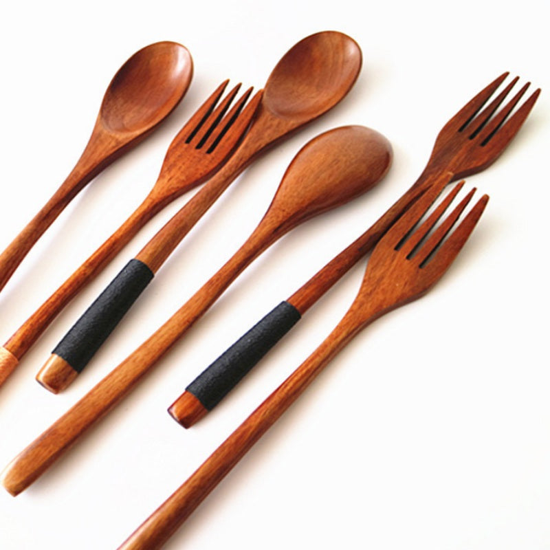 Wooden Bamboo Spoon Cooking Utensil