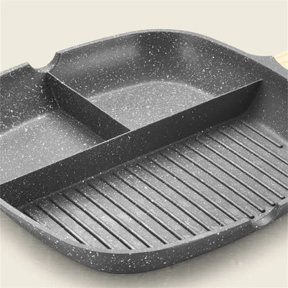 Multi-Purpose Durable Nonstick  Frying Pan 3-in-1