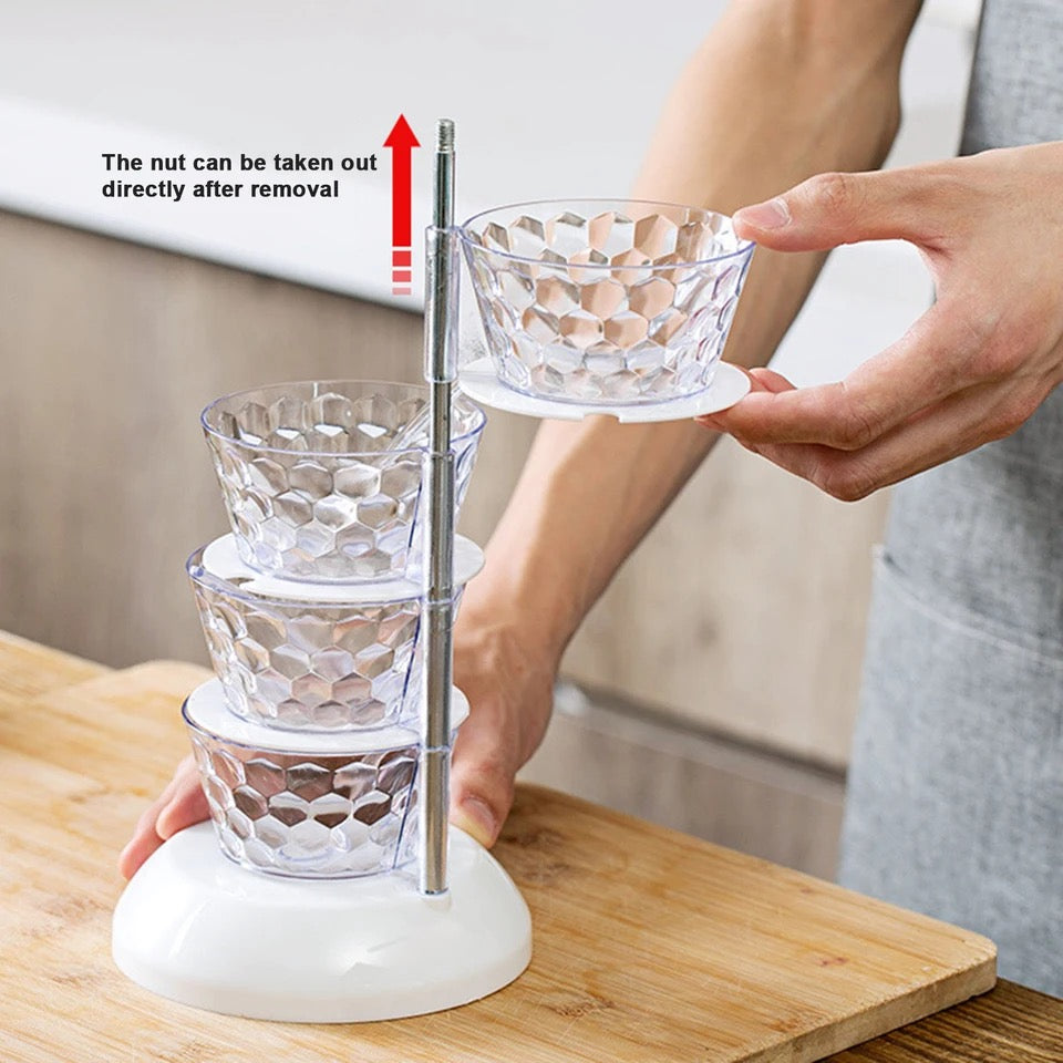 4/5 Layers Kitchen Pepper Spices Rack