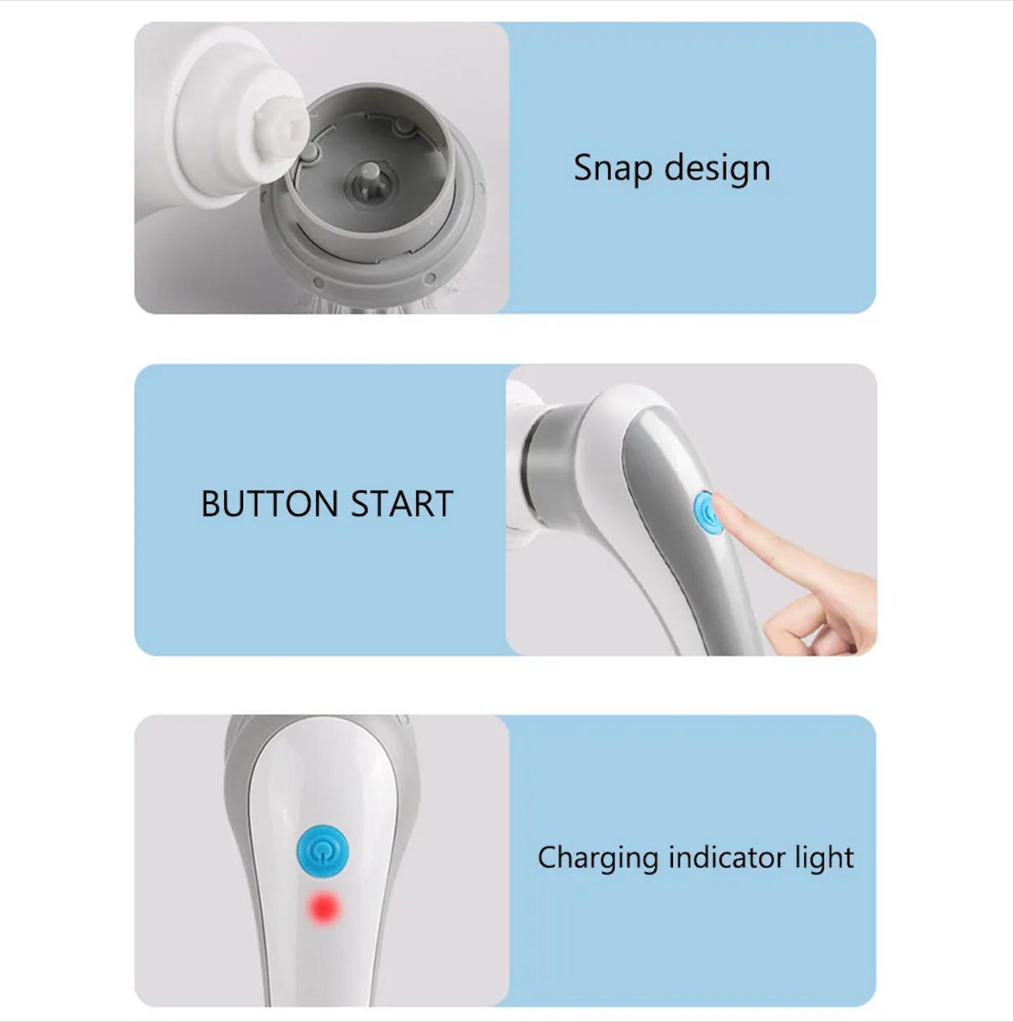 Wireless Handheld Power Scrubber