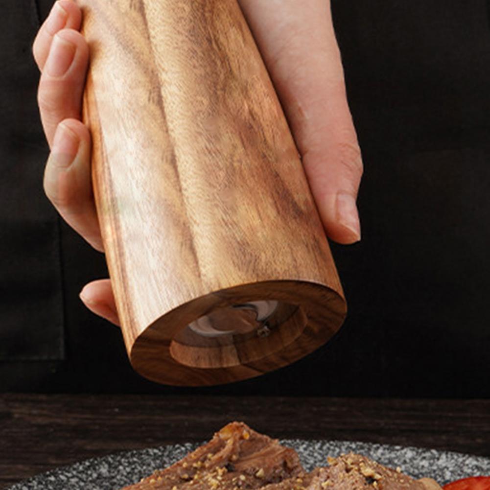 Pepper Grinder Round Head Wood