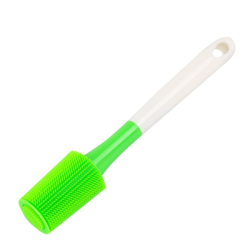 Handle Cup Brush Silicone Kitchen Gadgets