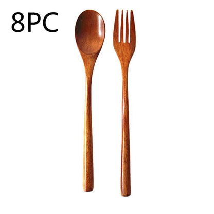 Wooden Bamboo Spoon Cooking Utensil