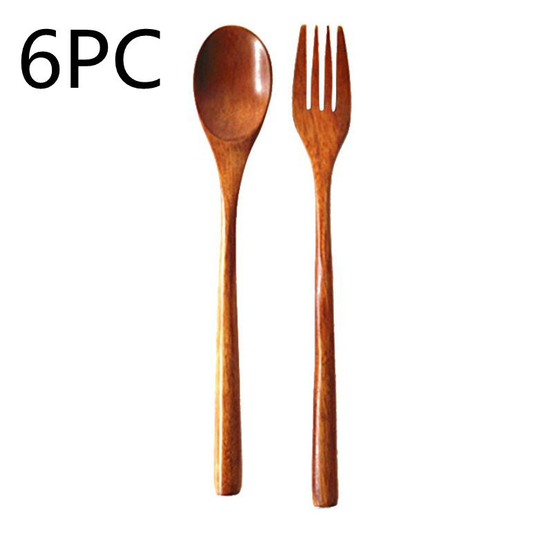 Wooden Bamboo Spoon Cooking Utensil