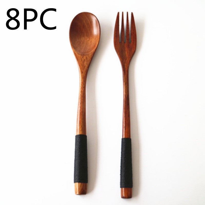 Wooden Bamboo Spoon Cooking Utensil