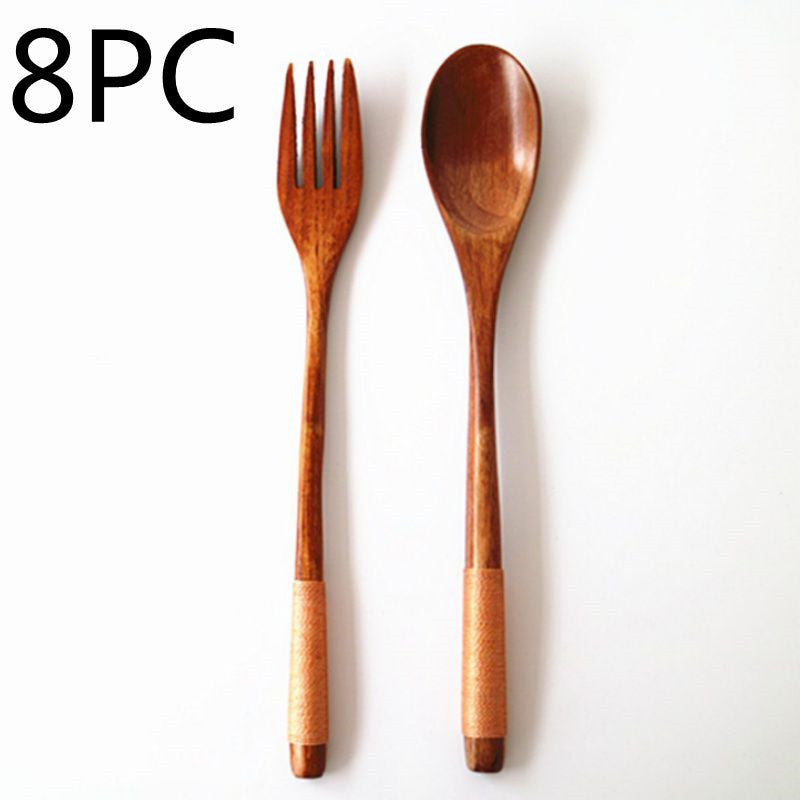 Wooden Bamboo Spoon Cooking Utensil