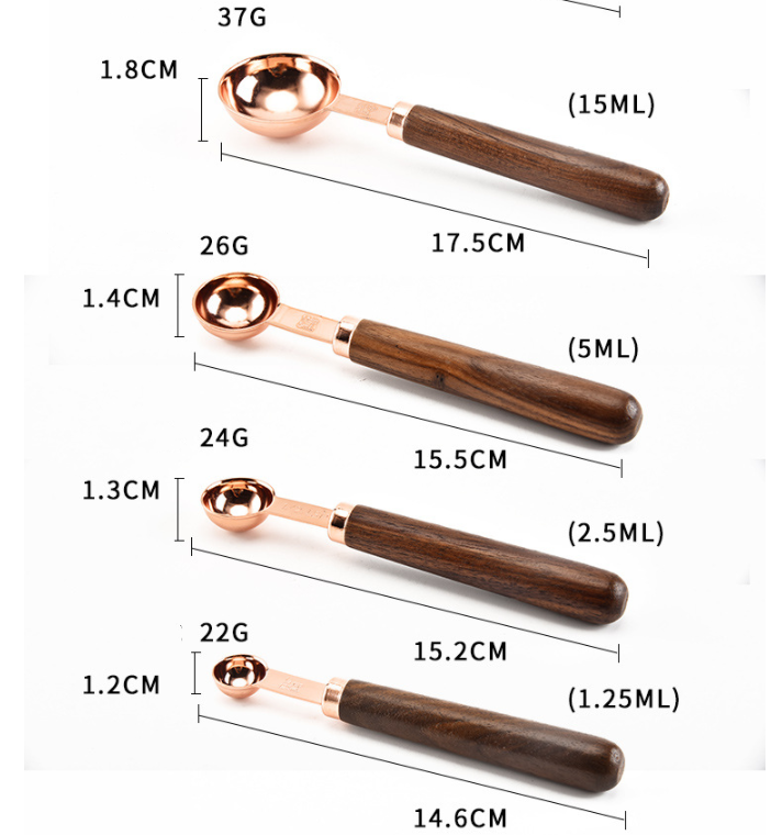 Bartending Scale Measuring Spoon Set