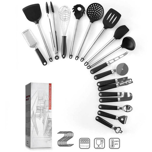 Cooking Silicone Spatula Spoon Set