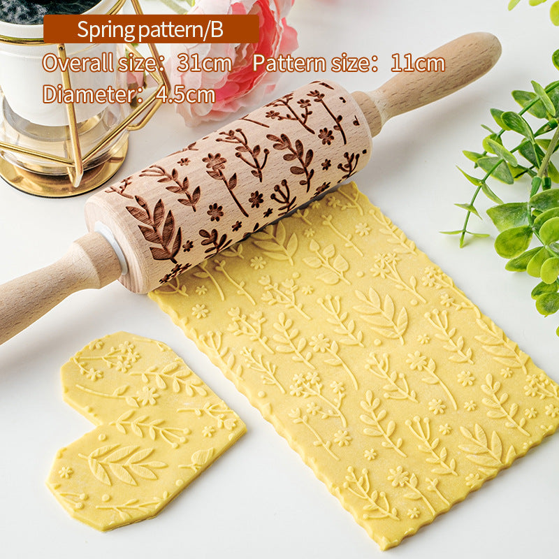 Home Printing Pattern Rolling Pin
