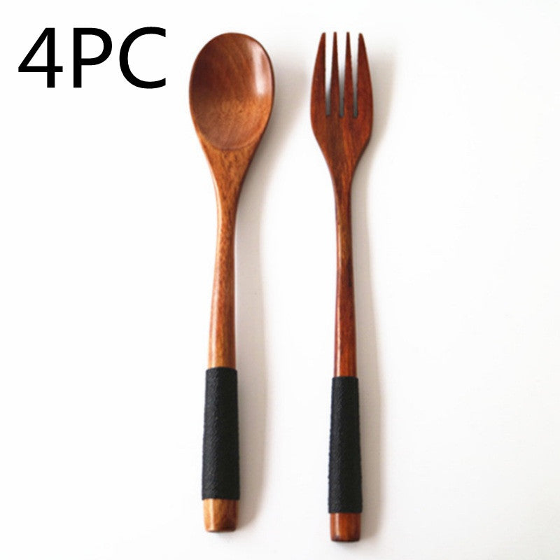 Wooden Bamboo Spoon Cooking Utensil