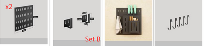 Stainless Steel Wall Mounted Kitchen Storage