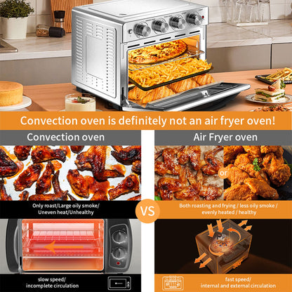 Geek Chef Air Fryer 6 Slice 26QT