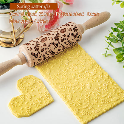 Home Printing Pattern Rolling Pin