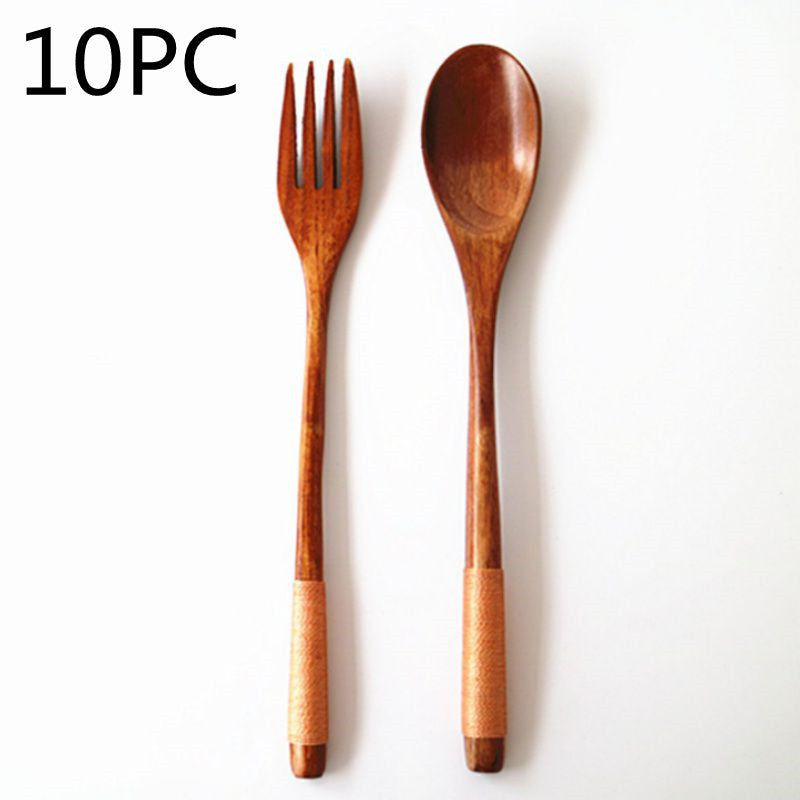 Wooden Bamboo Spoon Cooking Utensil