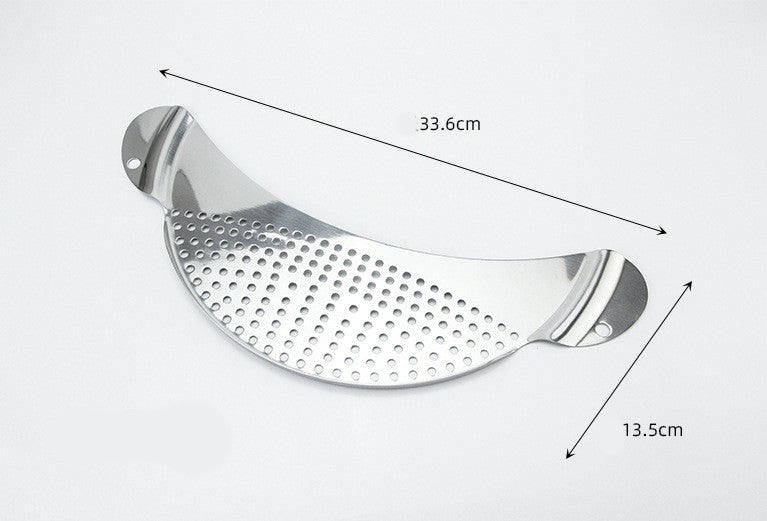 Stainless Steel Moon Shape Drainer