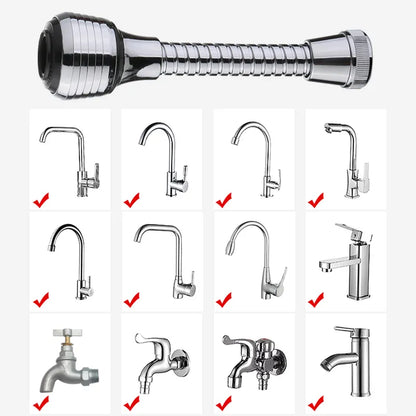 360 Rotatable Bubbler High Pressure Faucet