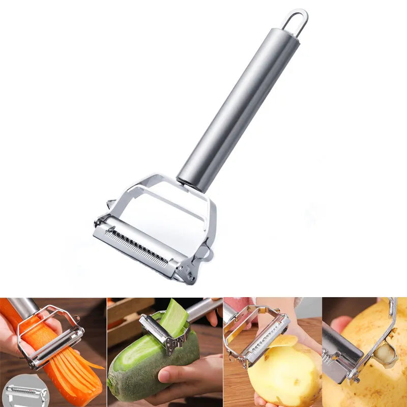 Stainless Steel Vegetable Cutter Peeler